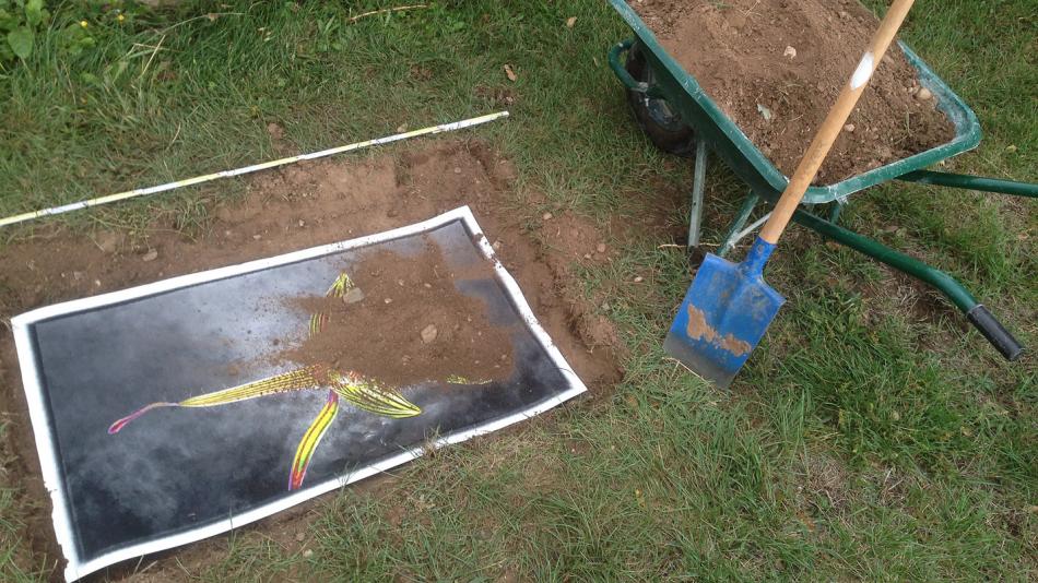 Second stage of burial